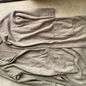 Athleta cashmere wool alpine wrap jacket